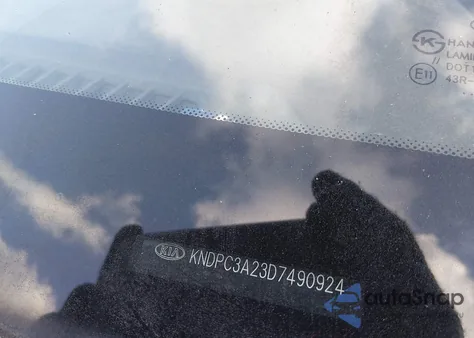 2013 Kia Sportage Ex z USA, uszkodzony, nr VIN KNDPC3A23D7490924